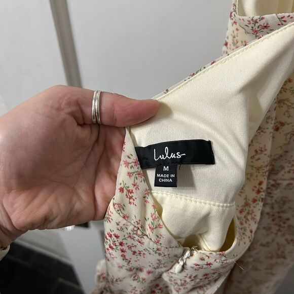 Lulu's Floral Print Jumpsuit - Picture 5 of 5